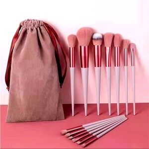 Make up brush set
